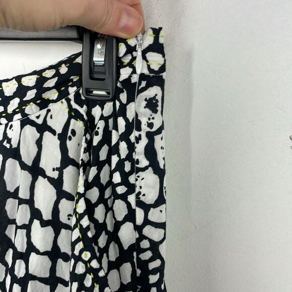 Edme & Esyllte Anthropogie Animal Print Knee Length A Line Skirt w/Lining SZ 12 - Picture 7 of 16
